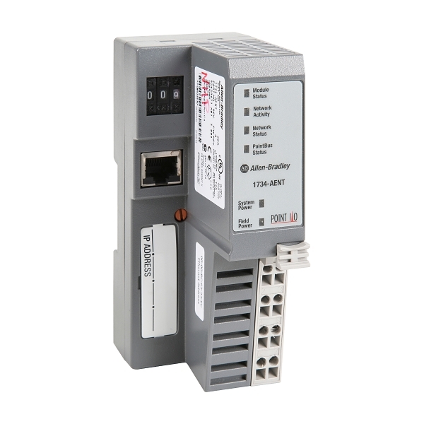 Point I/O EtherNet/IP 2-Port Adapter Module 1734-AENT Allen Bradley Instro direct