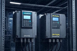 VSD Drives from Allen Bradley Powerflex, Siemens G120 G220 and Schneider ATV600